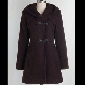 Toggle button pea coat